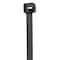 Panduit Cable Tie, 10 in L, 2-1/2 in Max Bundle Dia., Black, Nylon 6/6, 50 lb Strength, 1000 PK PLT2.5S-M30 - alternate 2
